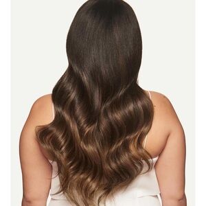 Luxy 20" Brown Balayage Hair Extensions